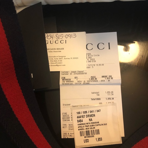 Authentic New Gucci Bag - Picture 4 of 6